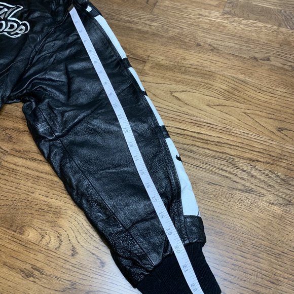 Vintage Betty Boop American Toons Adult Leather Jacket Size Large - Picture 6 of 8